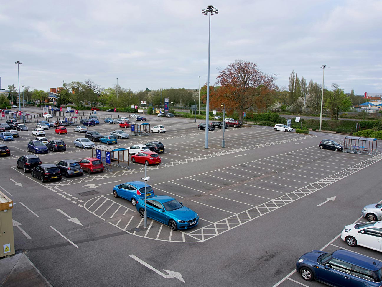 clean-parking-lot