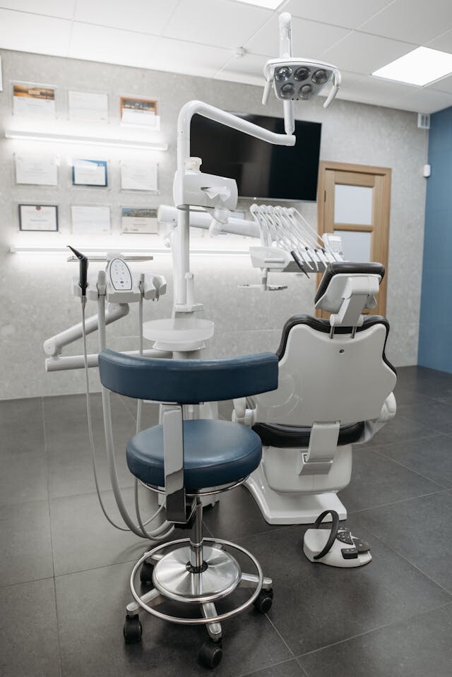 A clean dental office
