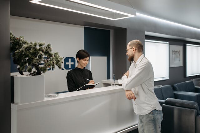 Enjoying a Clean medical office