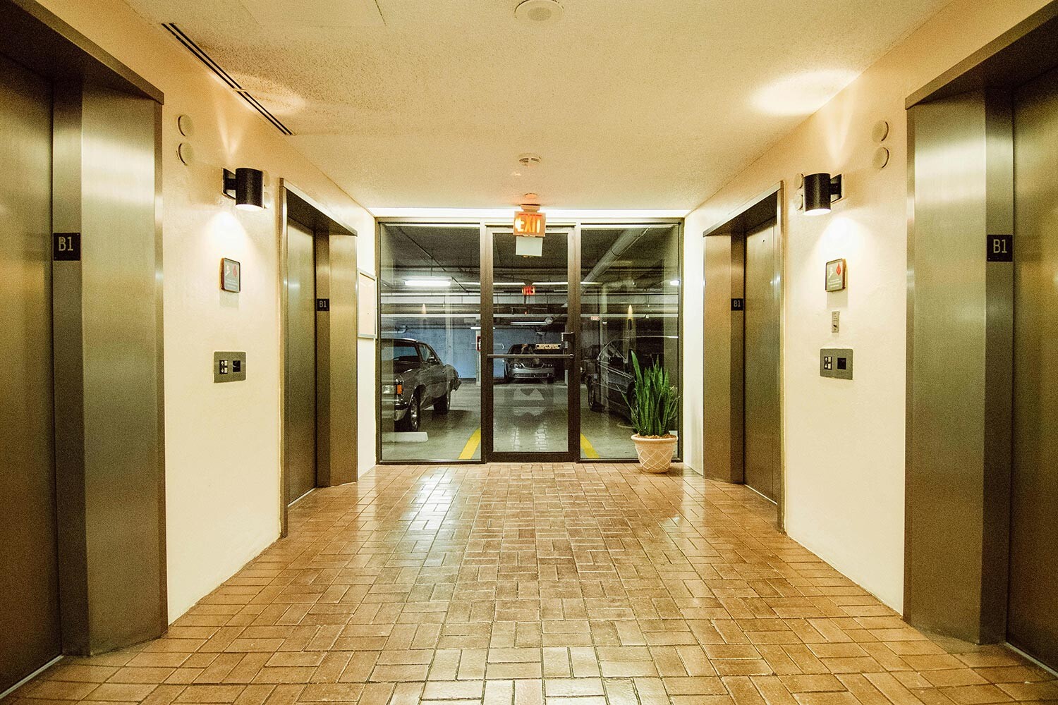 elevator lobby