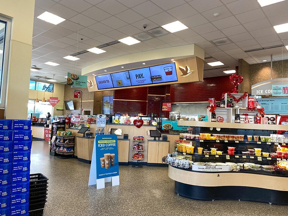 Gas station mini mart