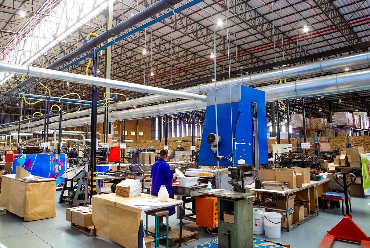 Manufacturing plant